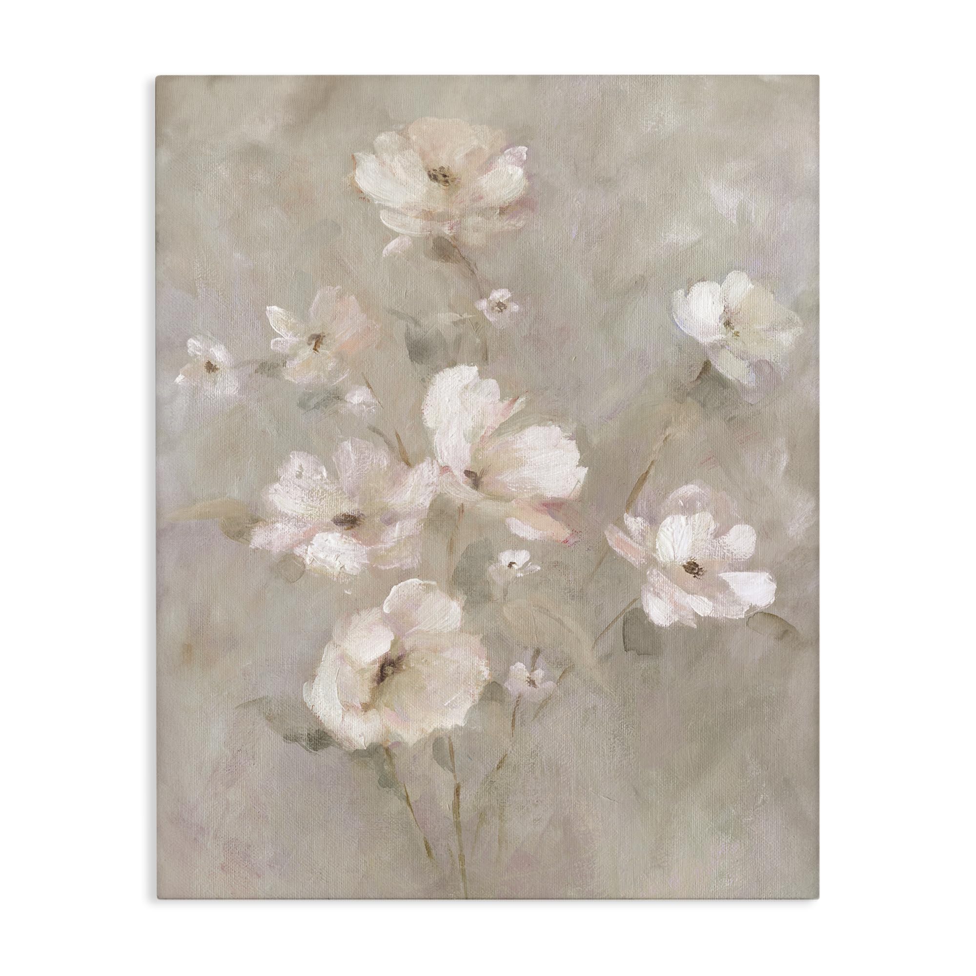 Stupell Industries 'Delicate Blush Floral Arrangement', Canvas Art, 24 x 30 Inches, Easy to Hang and Sturdy, Made in USA, by Carol Robinson