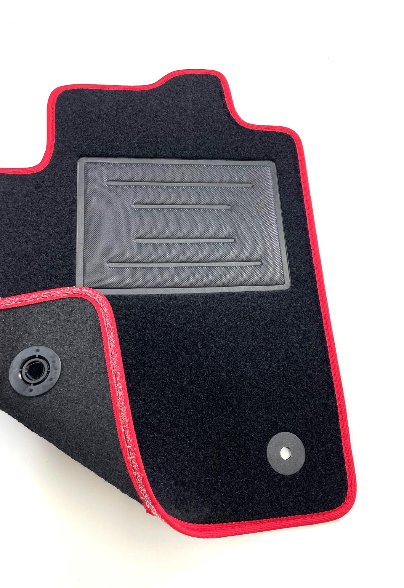 ASC Tappetini Auto Su Misura In Moquette Per Mazda CX-5 II (dal 2017) - Set 4 Pezzi Con Battitacco In Gomma E Clip Ancoraggio - Prodotto Italiano - 2