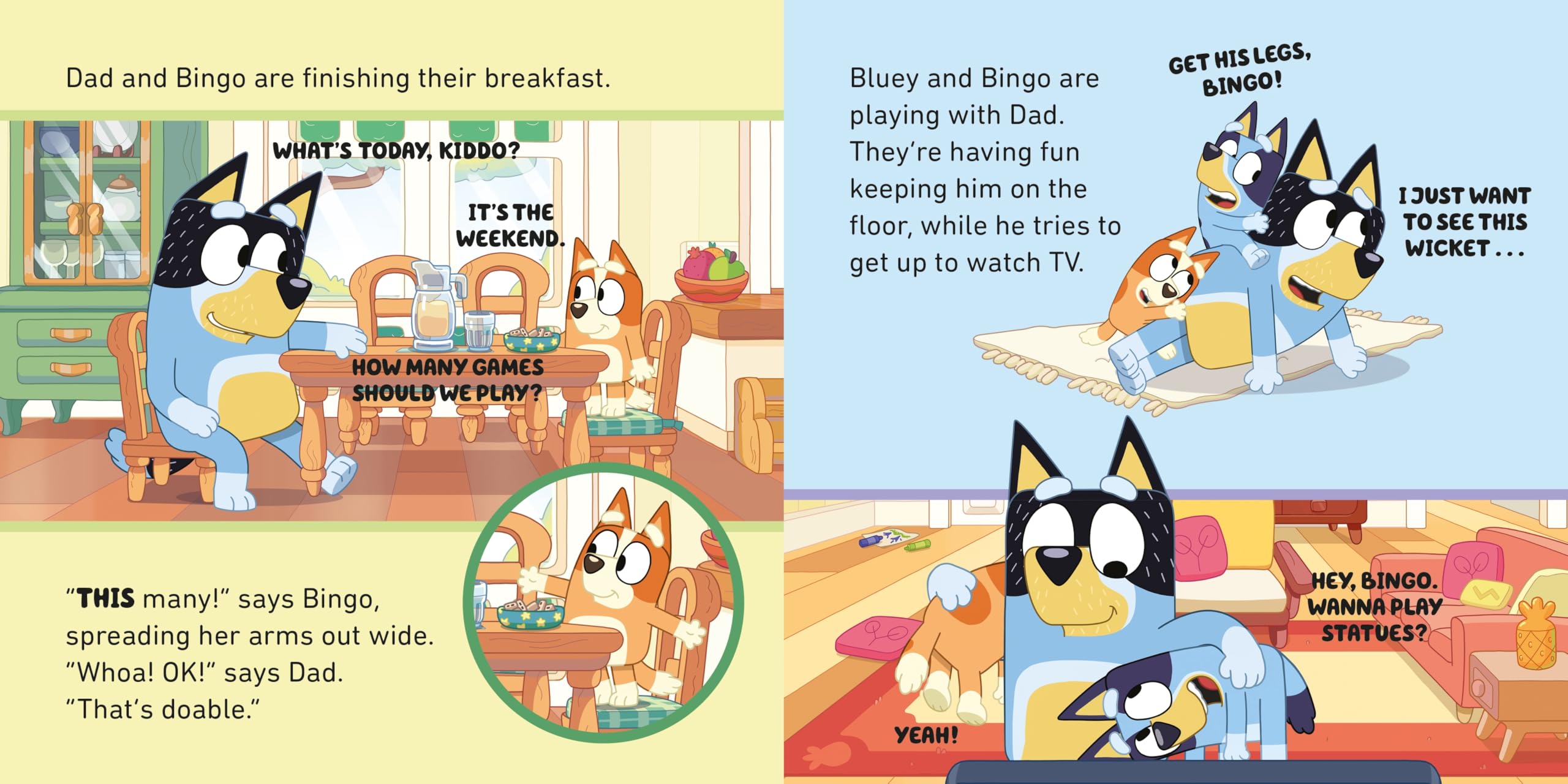 Bluey: The Weekend: A fun-filled board book
