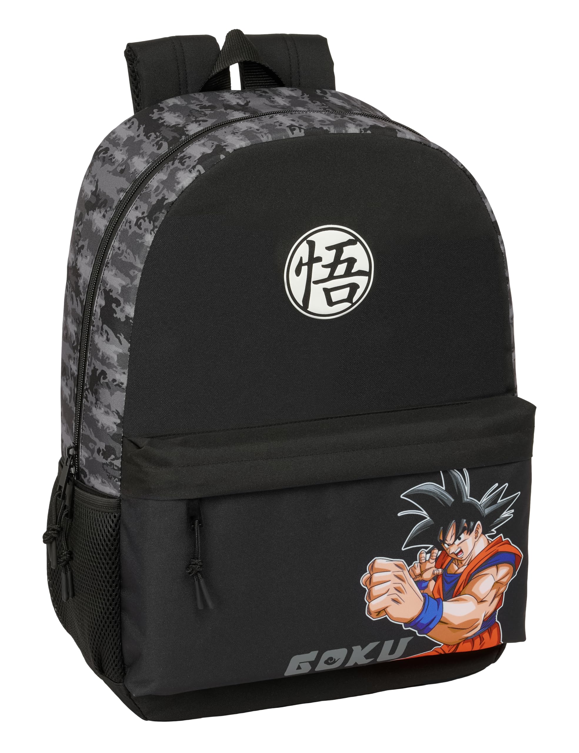 DRAGON BALL - Mochila Escolar Infantil, Ideal para Niños de Diferentes Edades, Cómoda y Versátil, Calidad y Resistencia, 30x14x46 cm