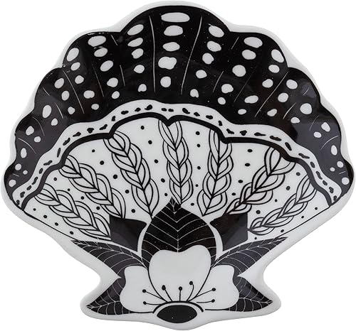 Karma Gifts Plato para baratijas de concha, 1 EA