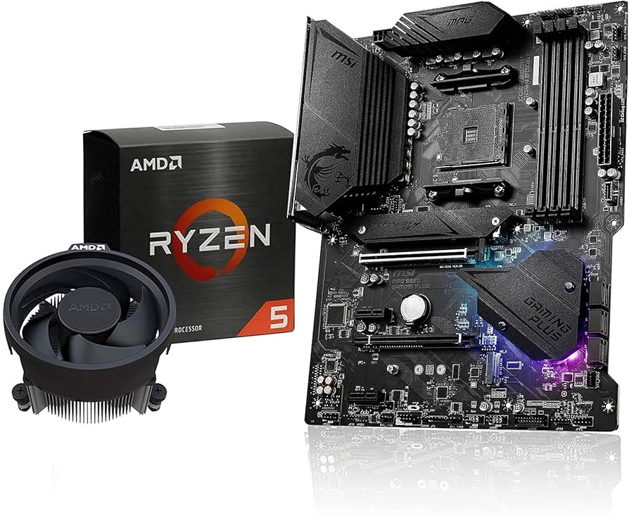 【新品・未開封】AMD Ryzen 5 5600X with Cooler INLAND Micro Center AMD Ryzen 5 5600X Desktop Processor 6
