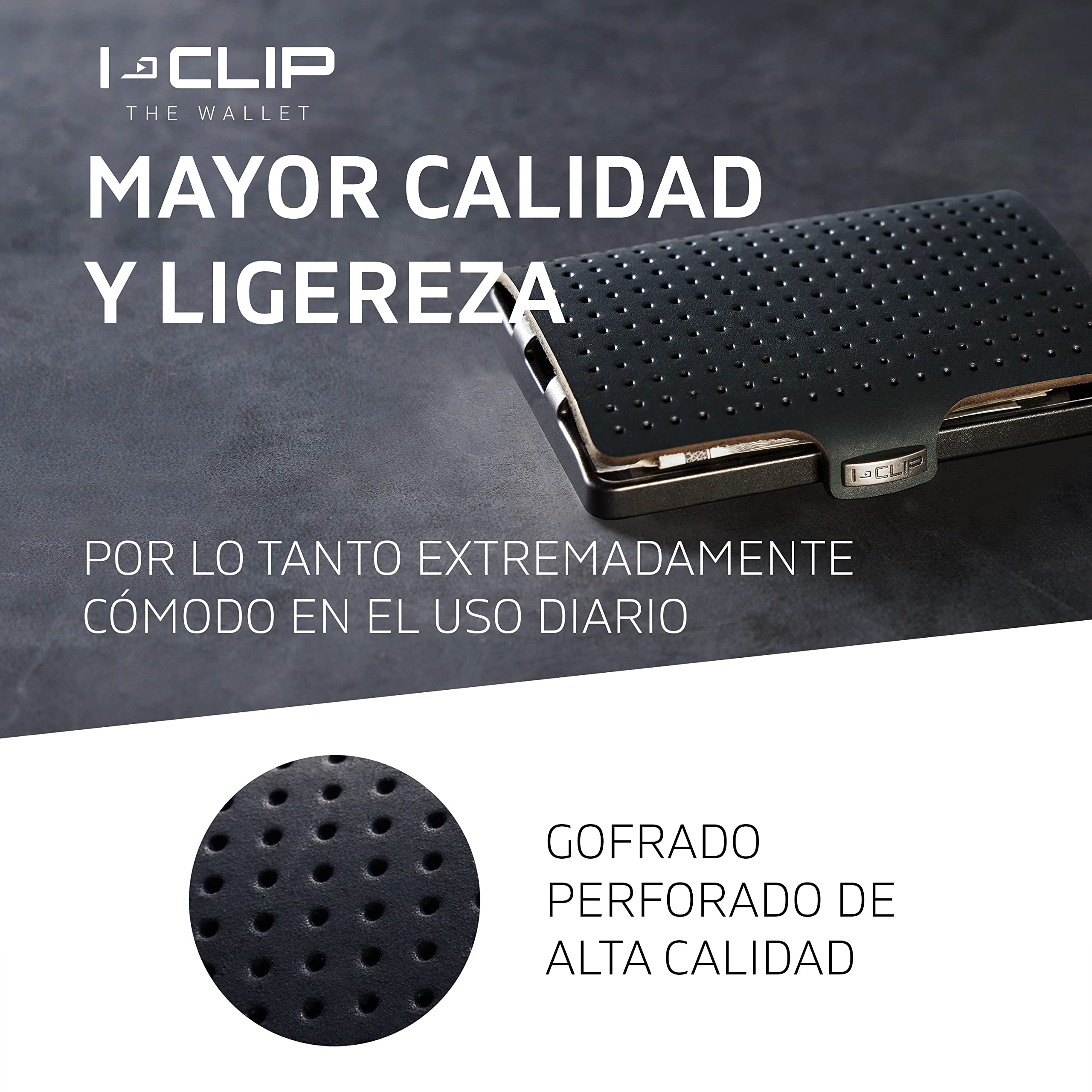 I-CLIP Original Cartera para Hombre ST