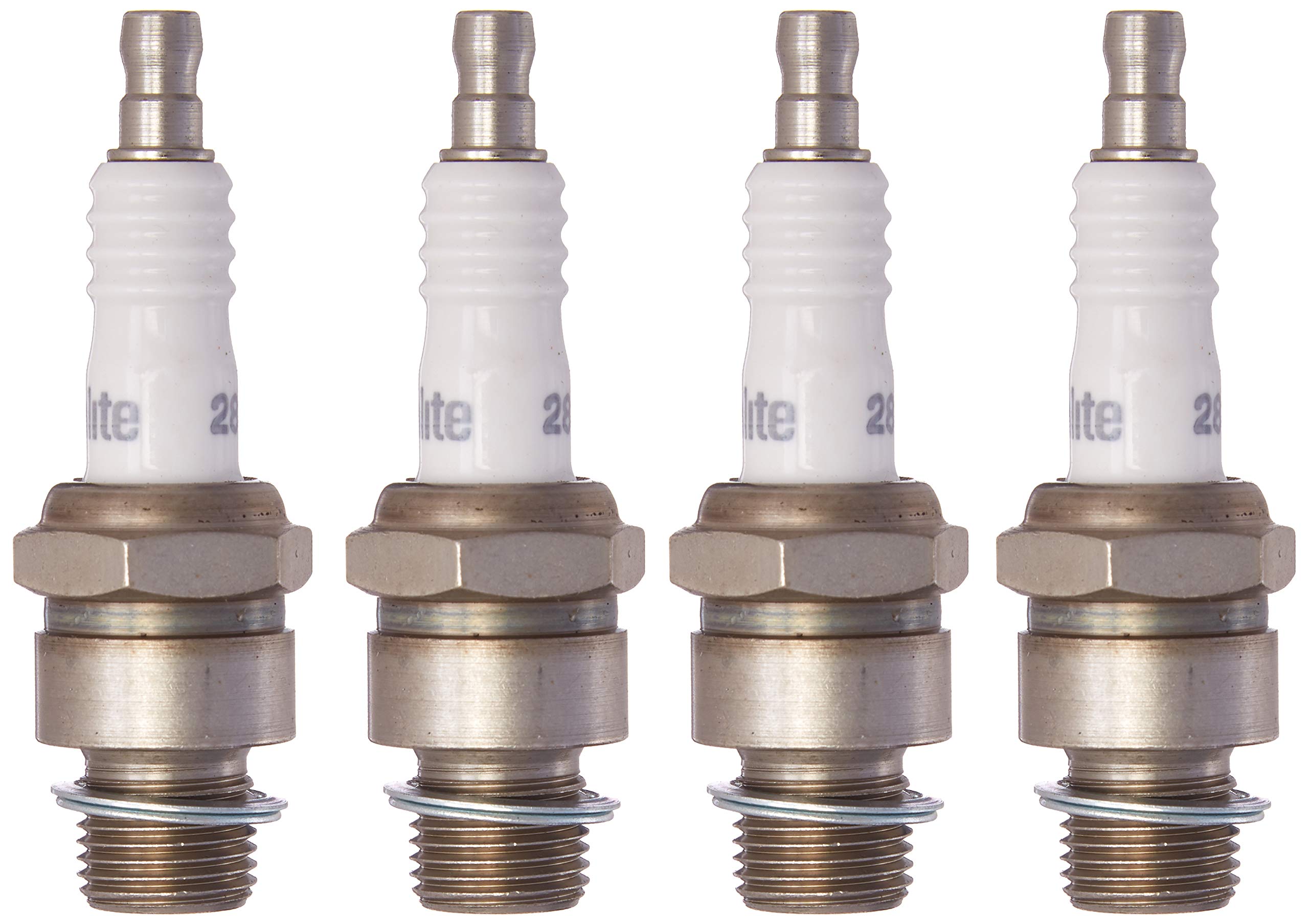 Autolite2892 Copper Non-Resistor Automotive Replacement Spark Plugs (4 Pack)