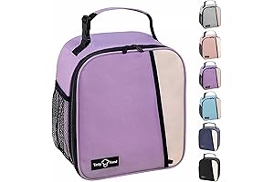 Large Capacity, Purple Lunch Box with Leakproof Feature