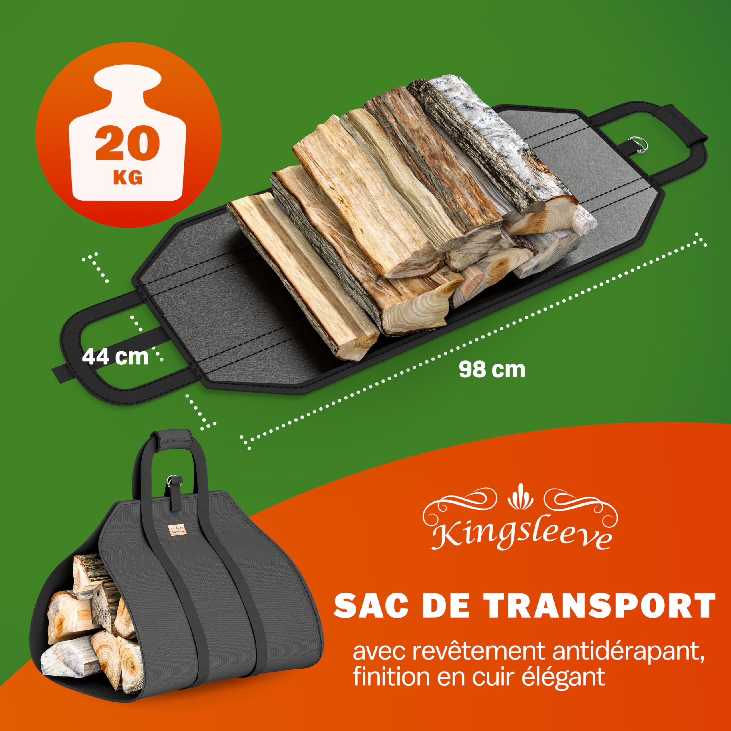 Gardebruk® Étagère pour bois de cheminée XXL Noir en acier avec toit Abri à bois Stockage du bois Étagère à bûches extérieur