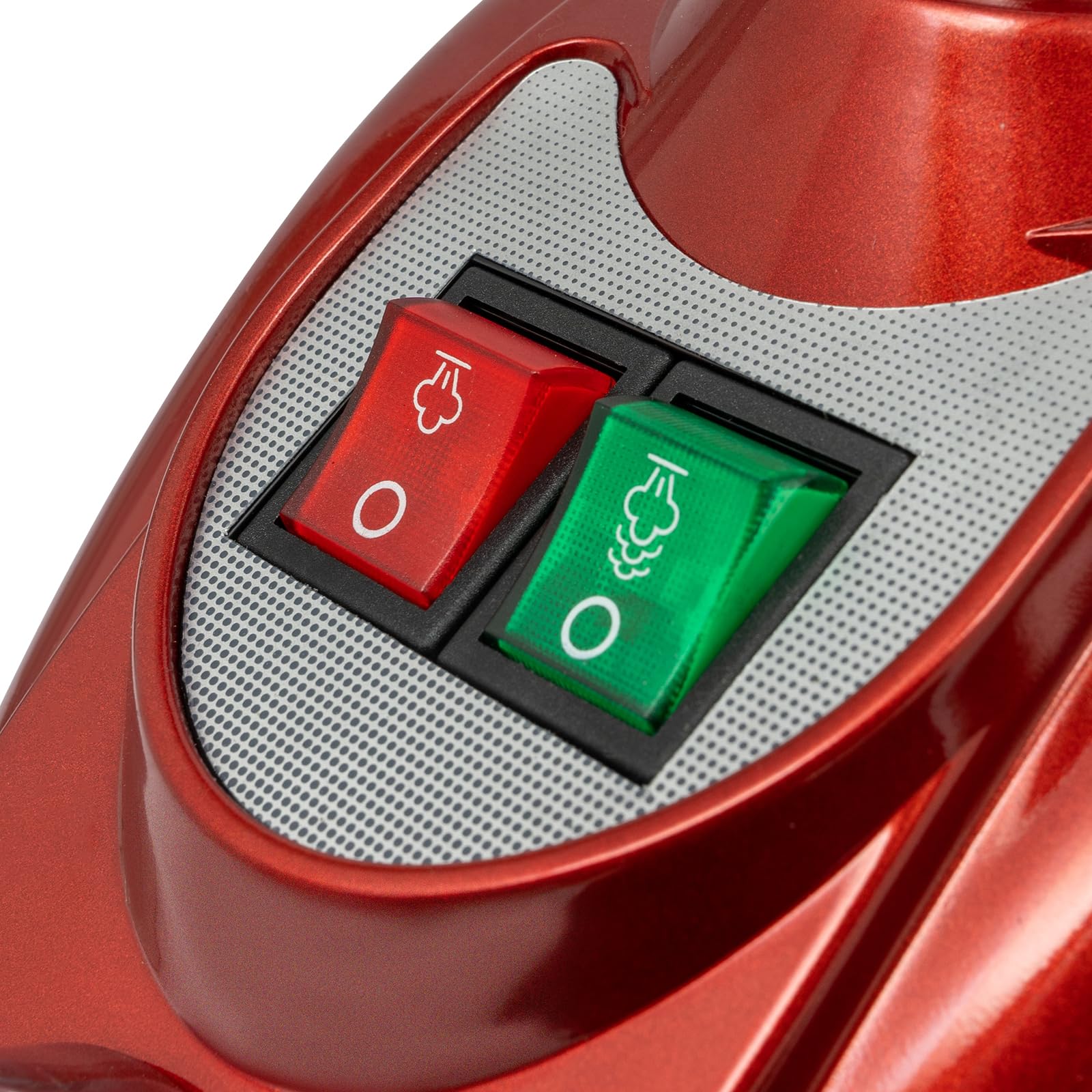 Żelazko pionowe, 2200 W, żelazko parowe z kółkami, zbiornik na wodę o pojemności 3 l, regulacja wysokości i 3 poziomy regulacji, żelazko elektryczne do sukienek, koszul