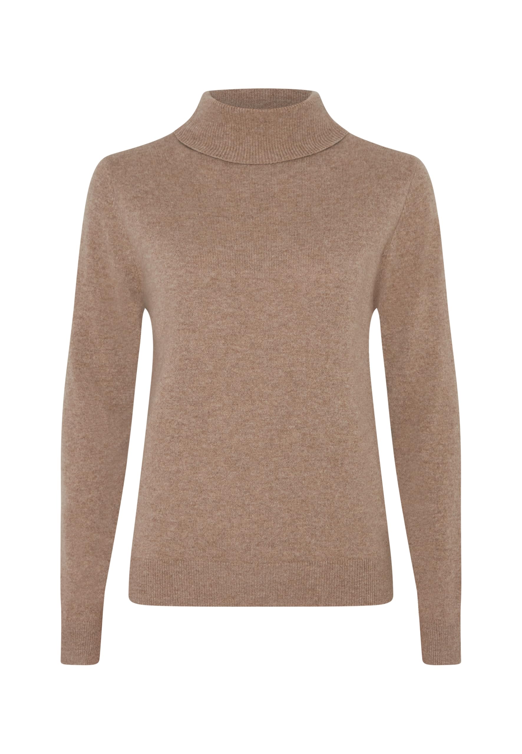 Style & Republic Maglione da donna a collo alto in 100% cashmere, vestibilità classica, elegante maglione in cashmere di alta qualità, per autunno e inverno, progettato a Berlino