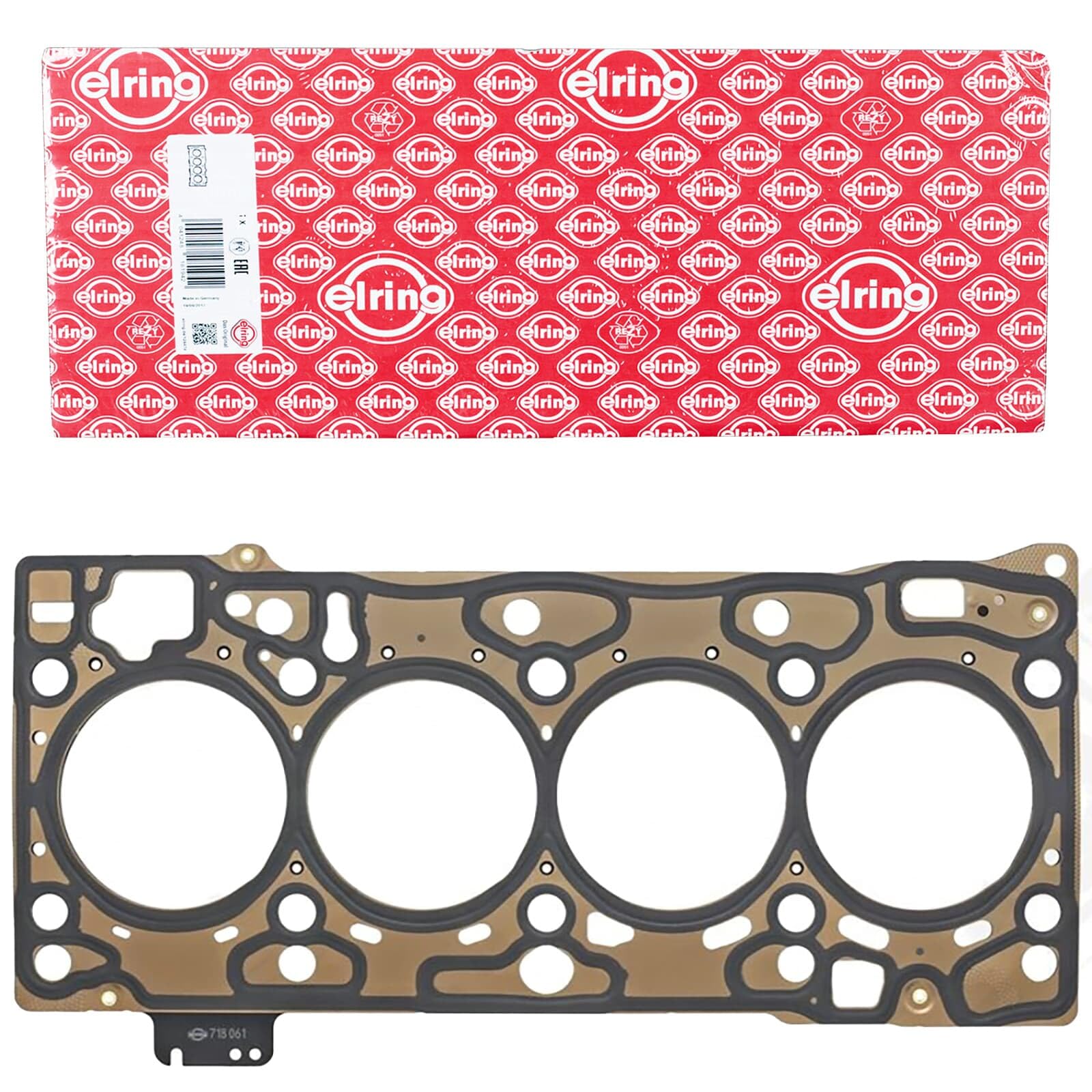 ELRING 718.061 Guarnizione testata Compatibilità con VW Golf 7 Hatchback 5G1, BQ1, BE1, BE2 T-Roc A11 TIGUAN AD1, AUDI A3 Sportback 8VA, 8VF, SEAT Leon Hatchback 5F1