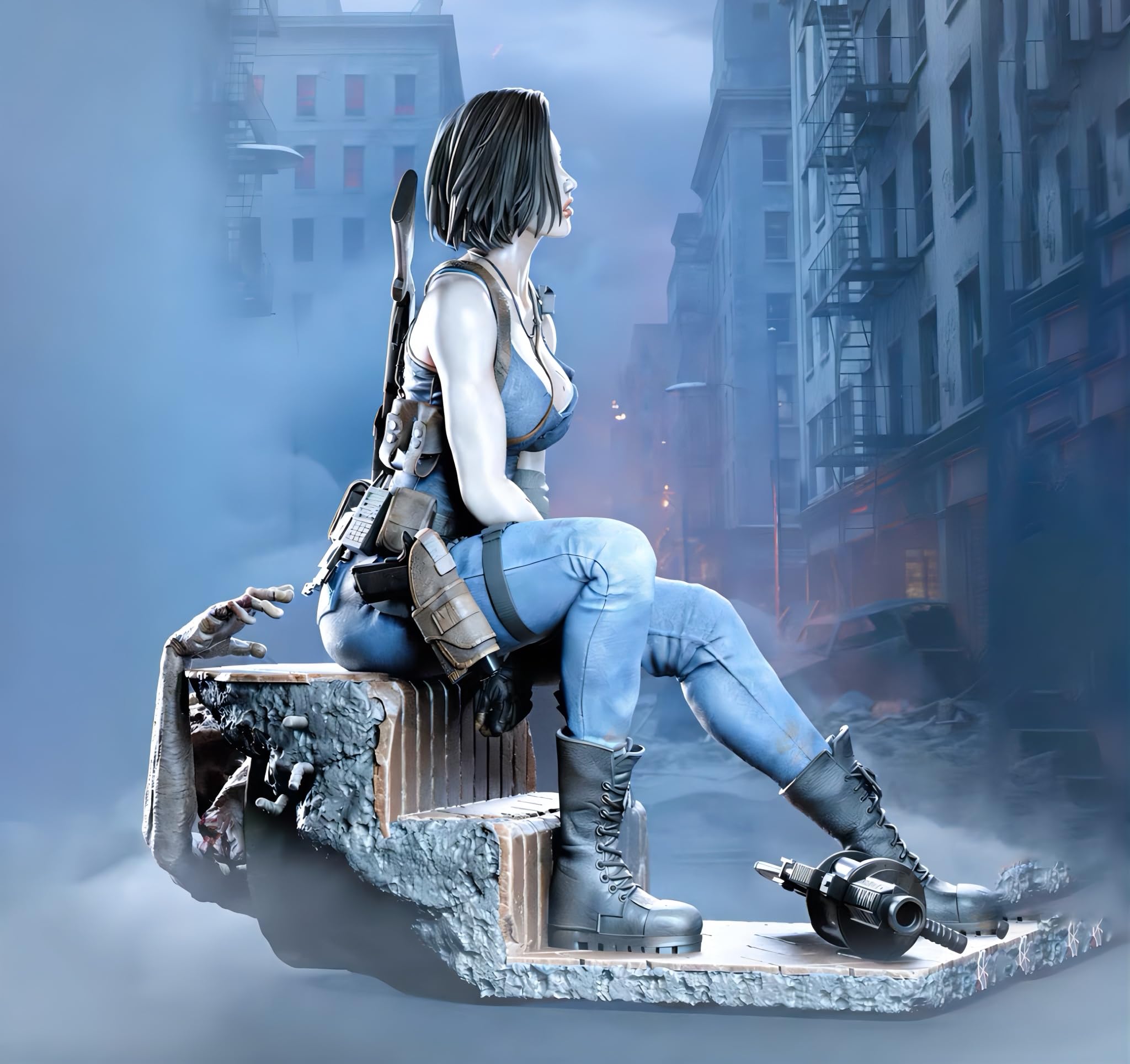 Amazon.co.jp: 1/8 1/6 ガレージキット フィギュア 未塗装 biohazard