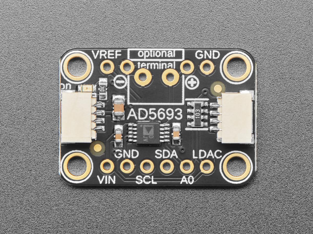 Adafruit AD5693R Breakout Board, convertisseur D/A 16 bits, DAC avec interface I2C, STEMMA QT/qwiic, 5811