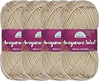 Vista 30 de JubileeYarn Amigurumi Select - Hilo acrílico para bebé, aster, 4 madejas