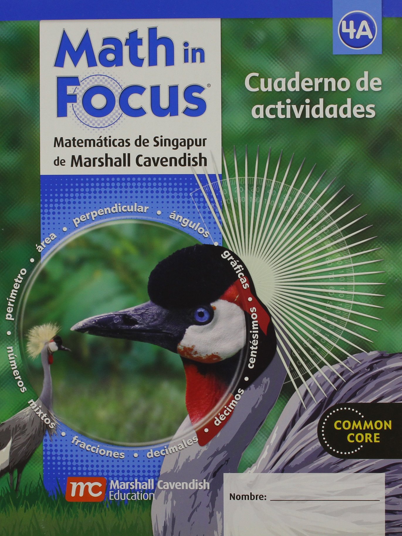 Student Workbook Grade 4: Book A (Math in Focus: Singapore Math, Spanish) (Spanish Edition)