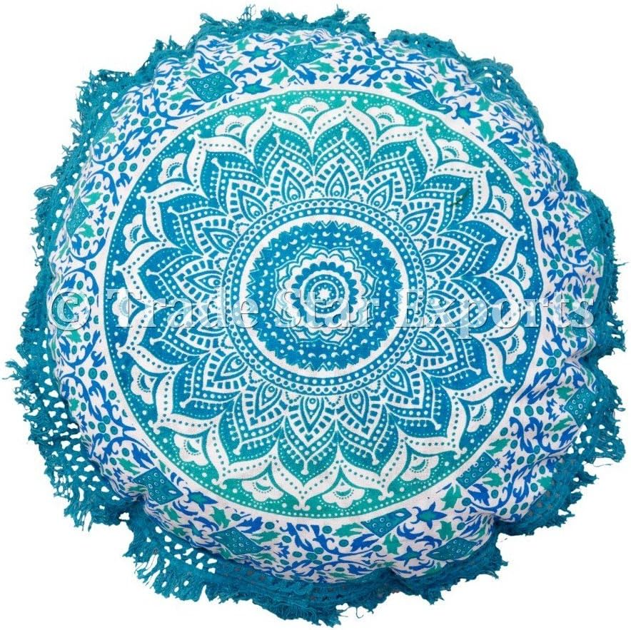 round mandala cushion
