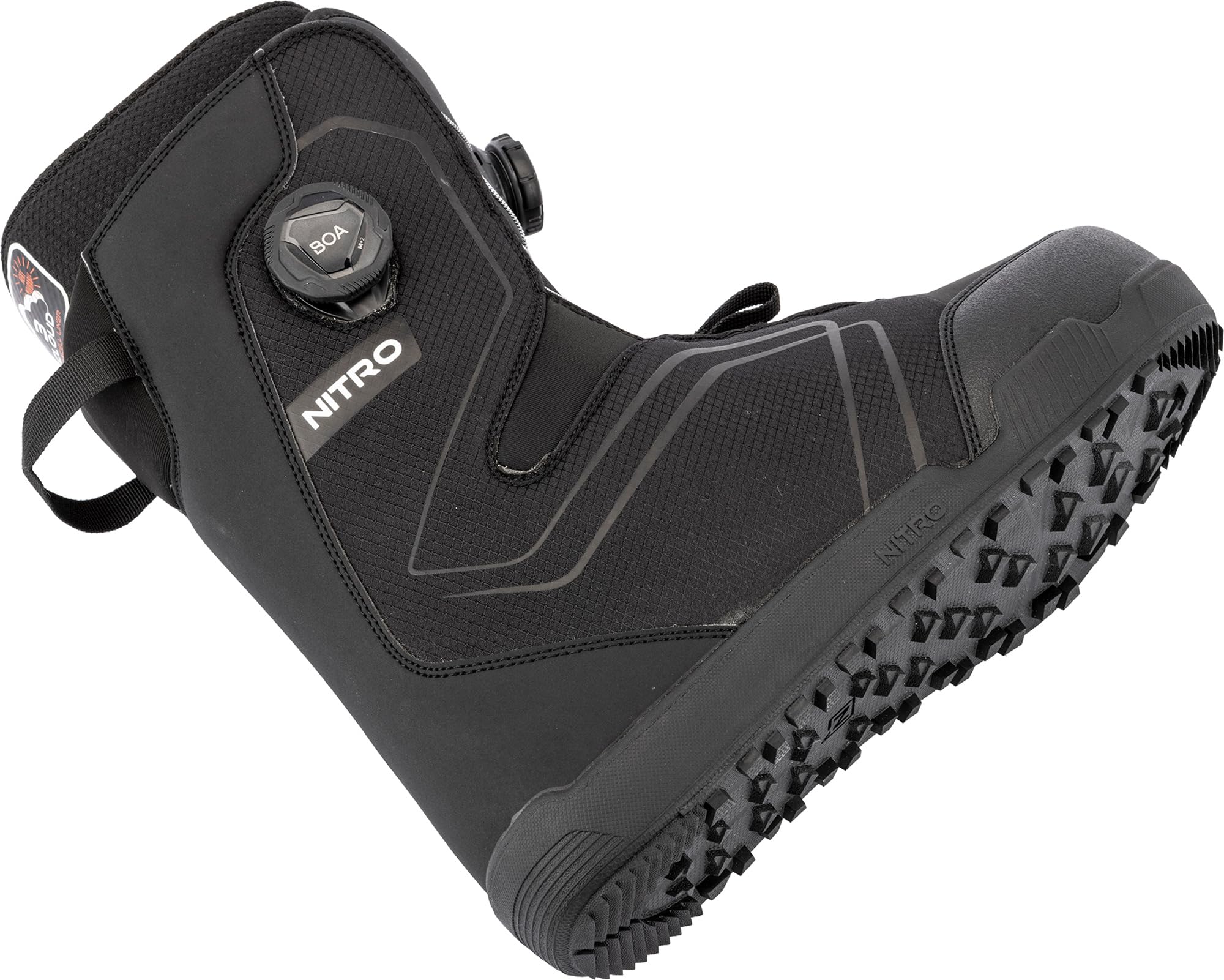 Nitro Sentinel Boa Boot Bottes de Snowboard Hommes Noir MP 29.0 EU 44