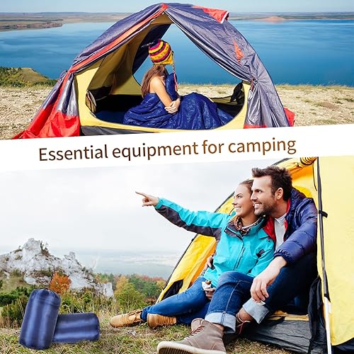 Miniatura 5 de Macarrie 10 Piezas Sacos de Dormir al Por Mayor para Donación a Personas Sin Hogar Refugio Adultos 0 Grados Sacos de Dormir Impermeables con Saco de