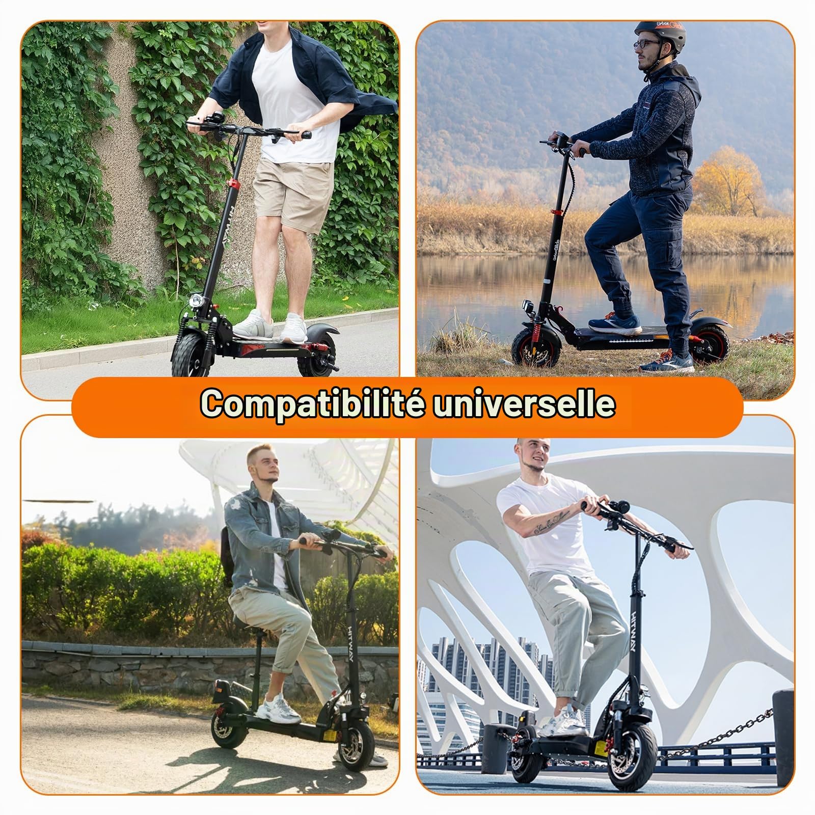 Chargeur de Scooter électrique 54.6V 2A, Compatibilité avec Kugoo M4/M4 Pro/Hitway H5/H5 Pro/UrbanGlide/JOYOR/Speedway/Urbetter/Kaabo, pour Chargeur de Lithium 48 V, Connecteur 3 Broches 12 mm