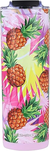 Miniatura 2 de Ice Shaker - Vaso de 20 onzas botella de agua aislada con popote botella de agua de acero inoxidable como se ve en Shark Tank botella de agua con