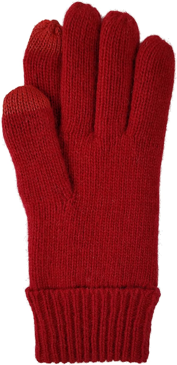 BRUCERIVER Ladie's Wool Knit Gloves with Thinsulate Lining - Image 3