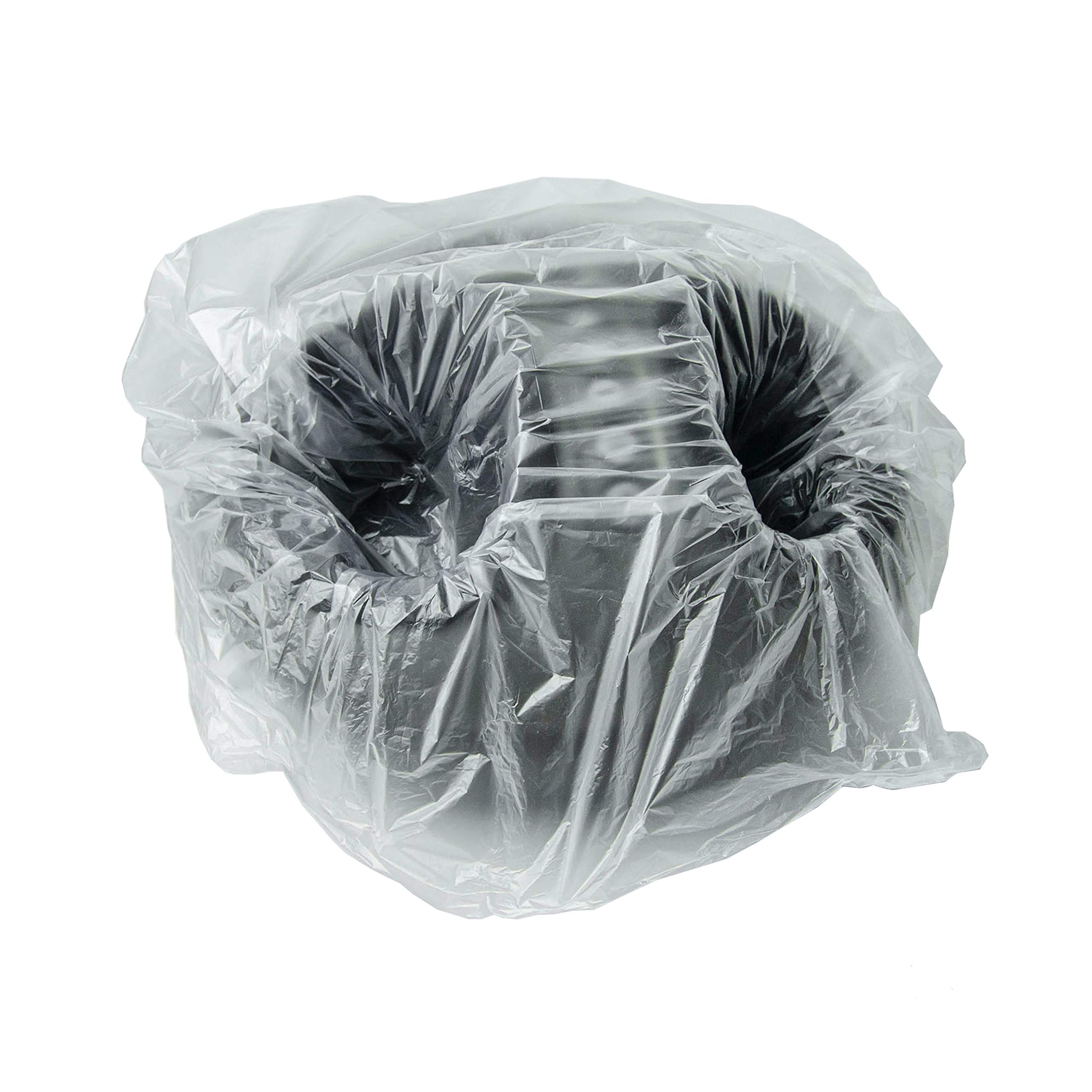 Coprivaschetta pedicure in Cartene® trasparente Beautiful That Way, monouso, 100 pezzi, misura 48x15x15 cm, impermeabile, resistente, Made in Italy, per uso professionale e casa