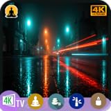 シンセウェーブドライブ：4Kネオンシティ＆レインアンビエンス