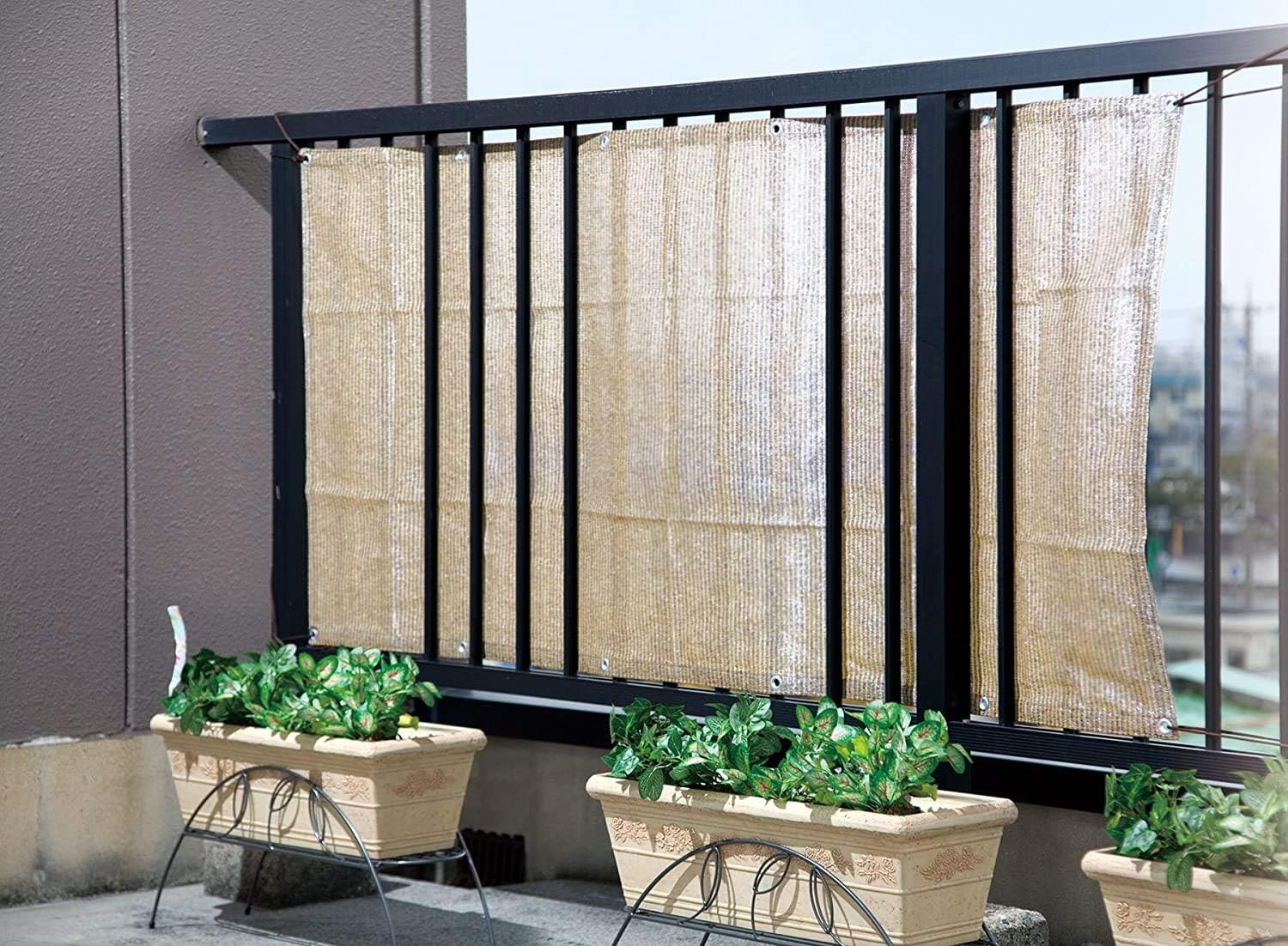 武田コーポレーション 省エネ 目隠し 日よけ ベランダ バルコニー 窓 軒先 バルコニー シェード 180 80 ベージュ ブラウン Bsy 180ber オーニング シェード Amazon 武田コーポレーション 省エネ 目隠し 日よけ ベランダ バルコニー 窓 軒先 バルコニー シェード 180 80 ベージュ ブラウン Bsy 180ber オーニング シェード Amazon