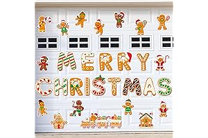 Christmas Gingerbread Garage Door Magnets