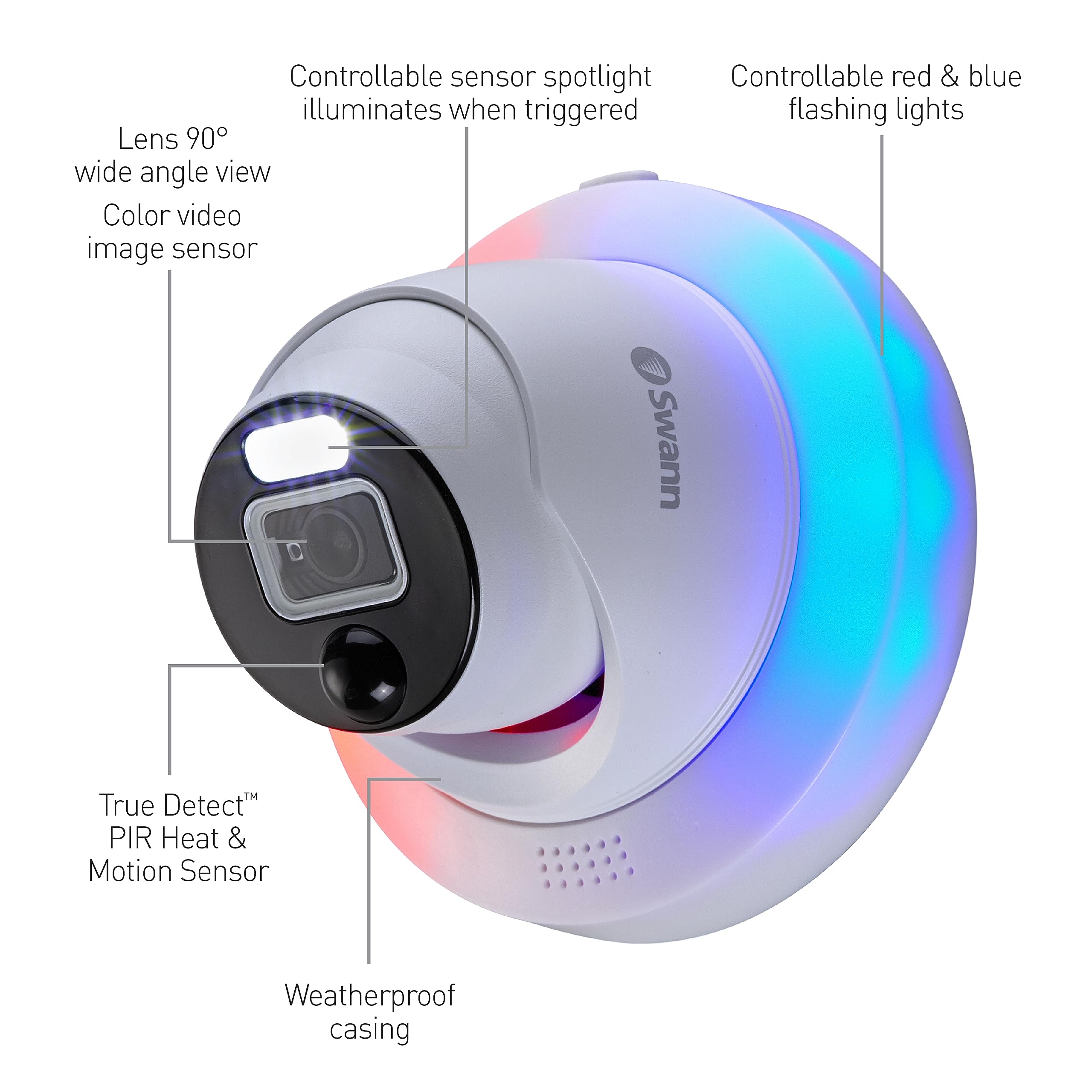 Swann Enforcer Security System 防犯カメラ Amazon.co.jp: Swann Enforcer 1080p ドーム CCTV 防犯カメラ : 家電