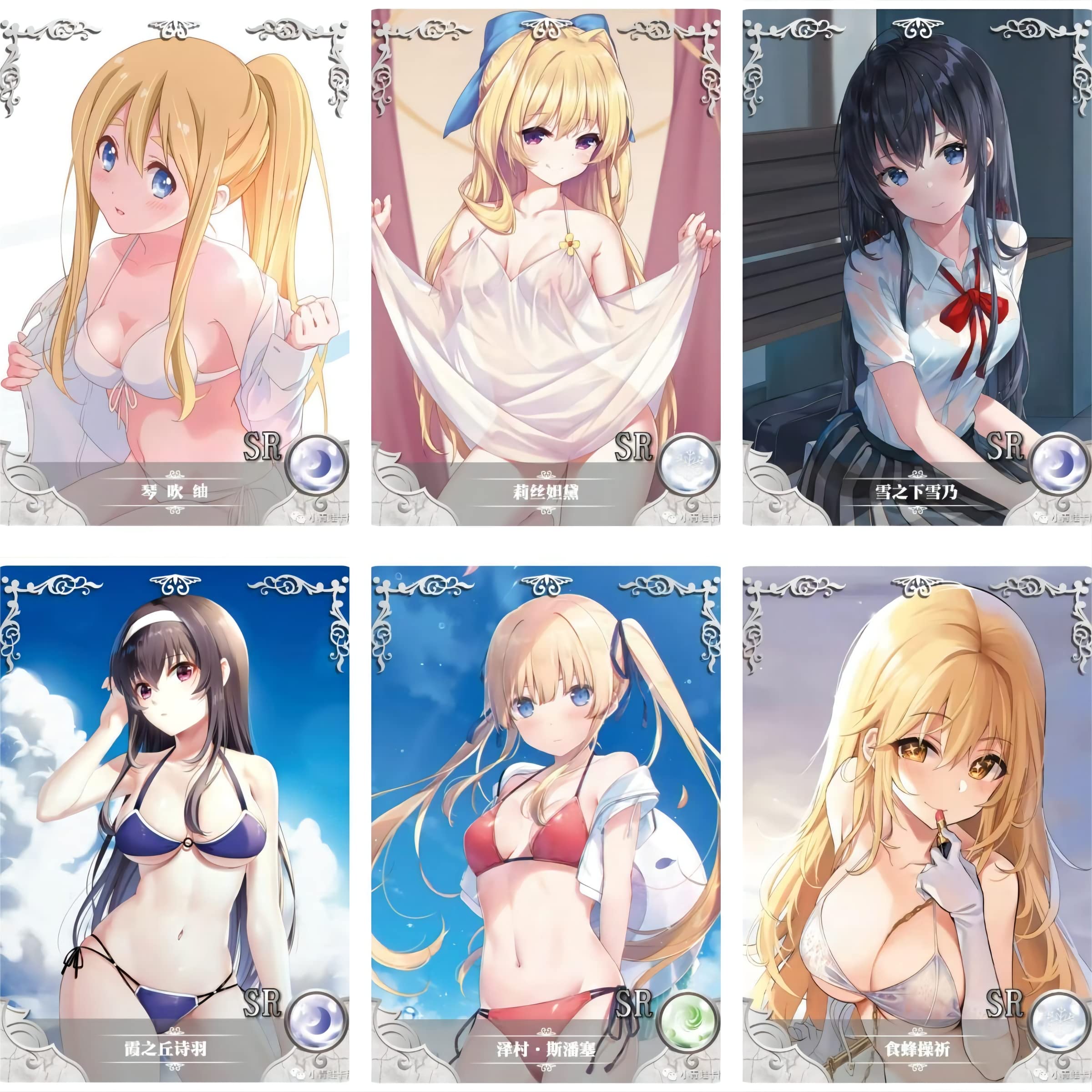 Goddess Story TCG, Anime Booster Box Karty do Gry, 10 Yuan Premium Box w 2022-15 opakowań po 60 kart (NS-10M03)