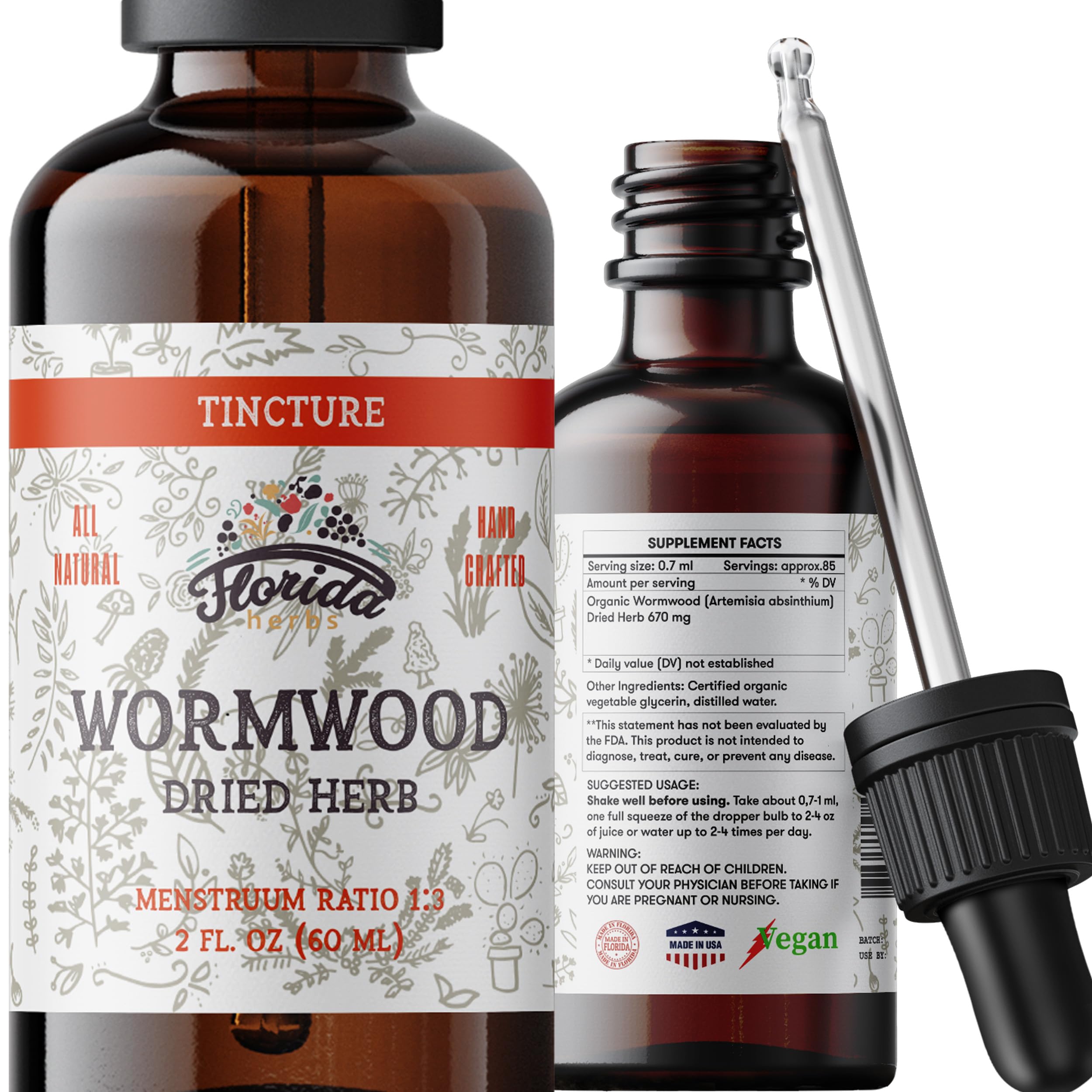 Wormwood Organic Tincture