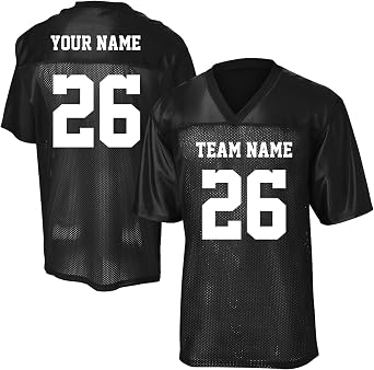 Custom Football Jerseys for Men Personalized Team Name & Number Football Soccer Jersey 2 Side