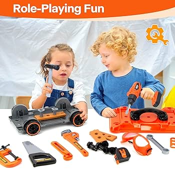 【わた子】 TOEZ 知育玩具 セット Amazon.com: ZEALOUS TOYS Kids Tool Bench-Zealous 79pcs
