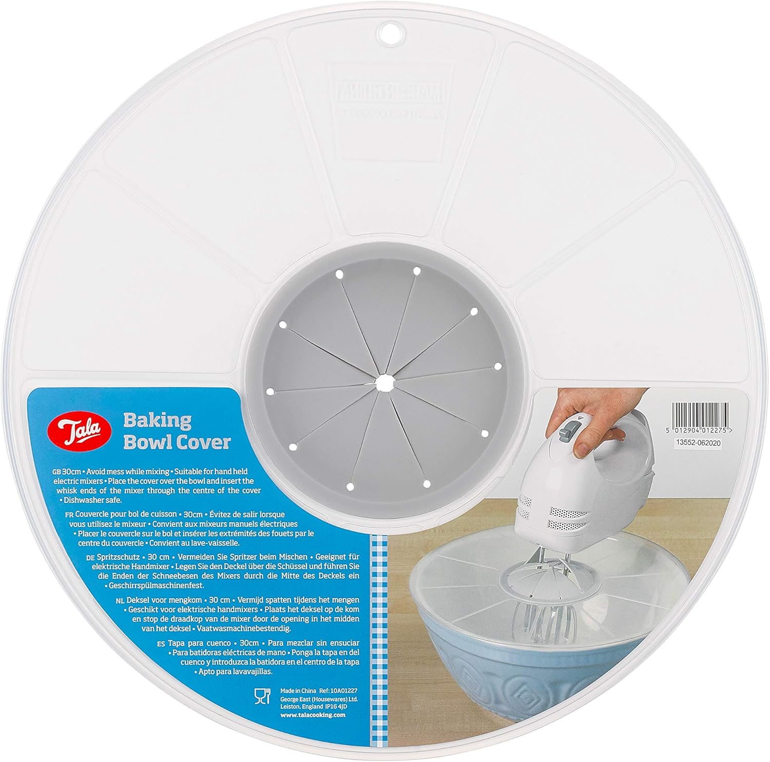 Tala 10A01227 2020 Mixing Bowl Cover, Silicone BigaMart