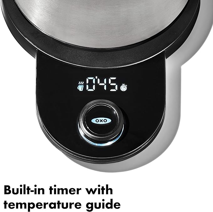 Tetera Eléctrica OXO Brew 1L Acero Inoxidable Control Temperatura miniatura 4