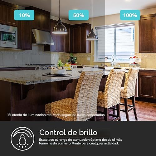 Vista 3 de TP-LINK Smart WiFi Switch Control Iluminación desde cualquier lugar, HS220 Blanco