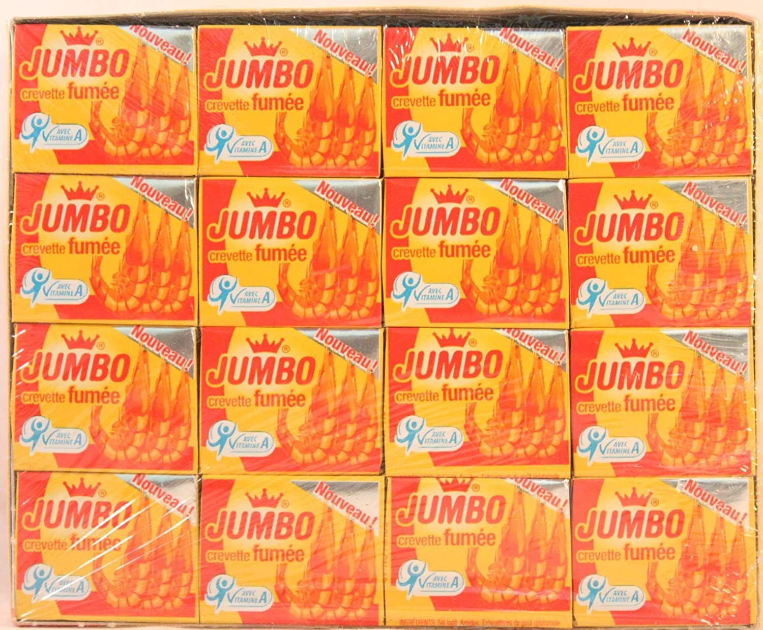 Lot de 48 cubes de bouillon de crevettes Jumbo 480 g Amazon.fr Epicerie