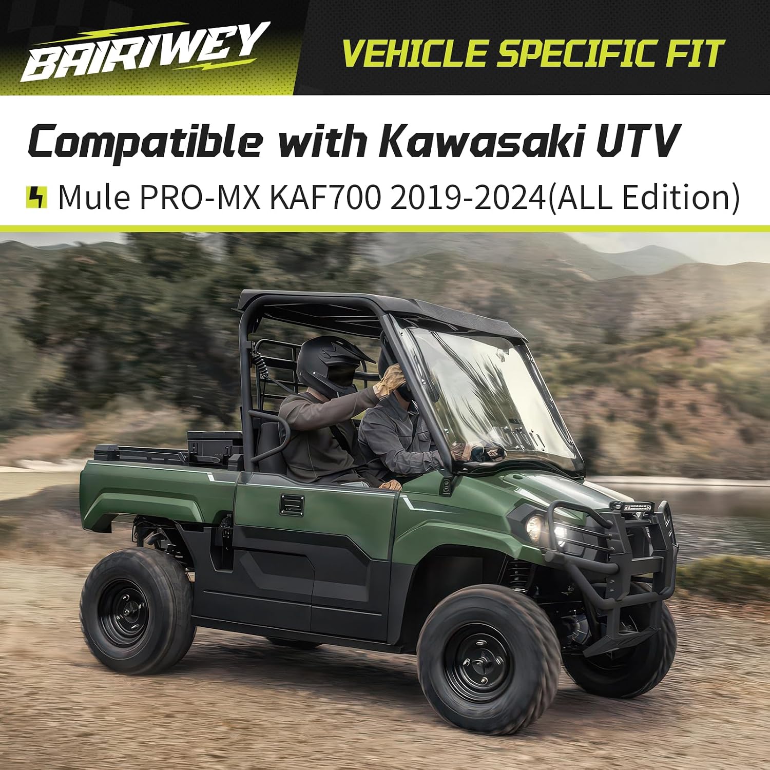 Fuel Tank Gas Cap Compatible with Kawasaki Mule PRO-MX KAF700 2019-2024