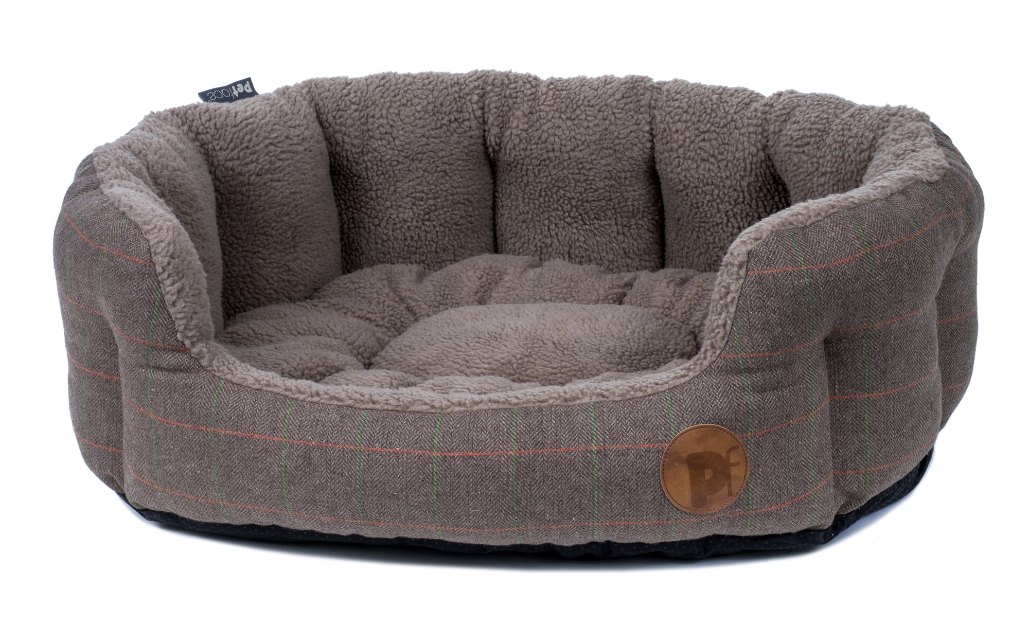 large oval dog bed