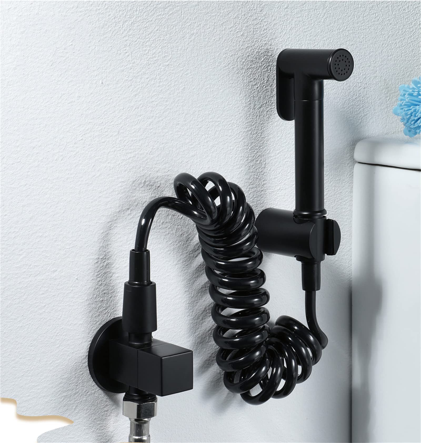 Douchette WC, Laiton Pulvérisateur de Bidet à Main Mural Bidet Toilette Multifonctionnel Douchette Toilette WC Haute Pression Kit Hygiene WC pour Hygiène Personnelle