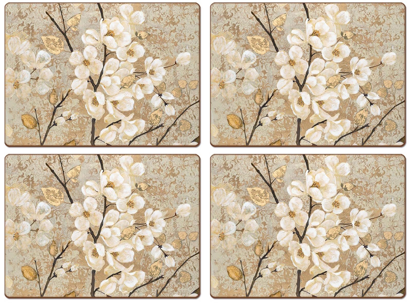Cala Home "Illuminated Branches Placemats - Set of 4