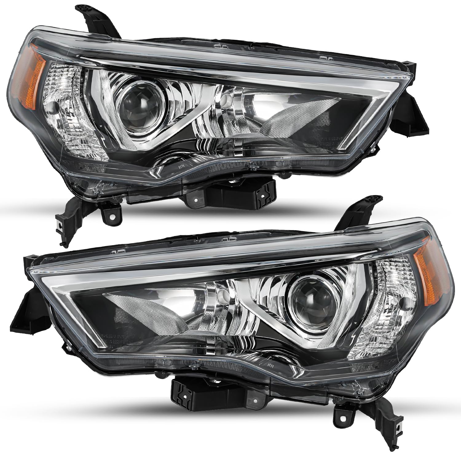 SOCKIR Halogen Headlight Fit for 14-20 Toyota 4Runner Left and Right Side, 2014-2020 4 Runner Headlamp Assembly