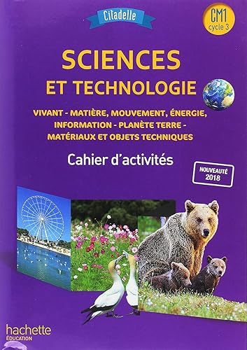 Citadelle Sciences CM - Cahier élève CM1 - Ed. 2018