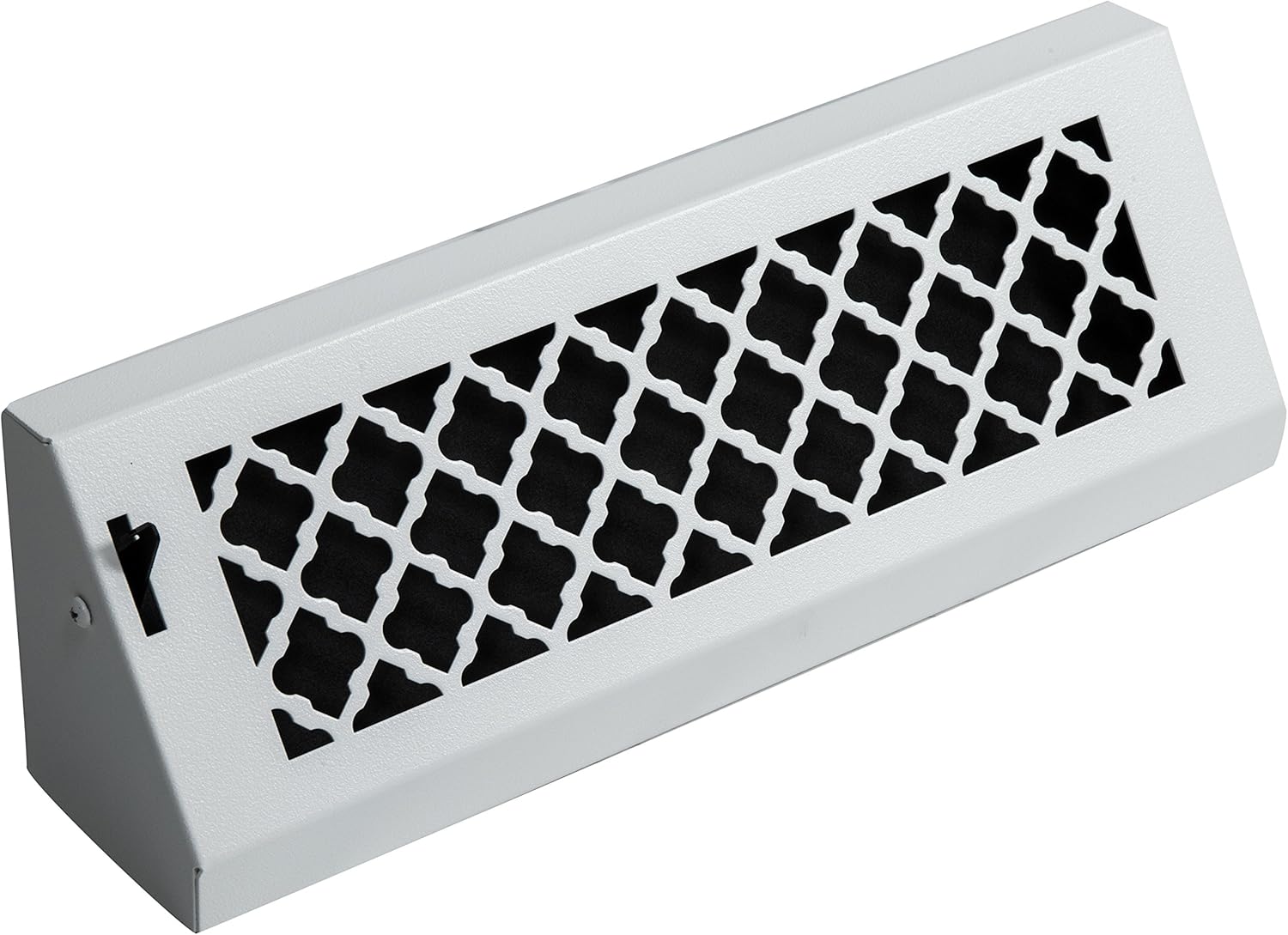 ❤ Crazy Deals SteelCrest BTU15BBSWH Bronze Series Designer Baseboard Vent with Air-Volume Damper, White