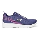 Skechers Womens Dynamight 2.0 Blue Purple Casual Lace Up Shoes gallery image