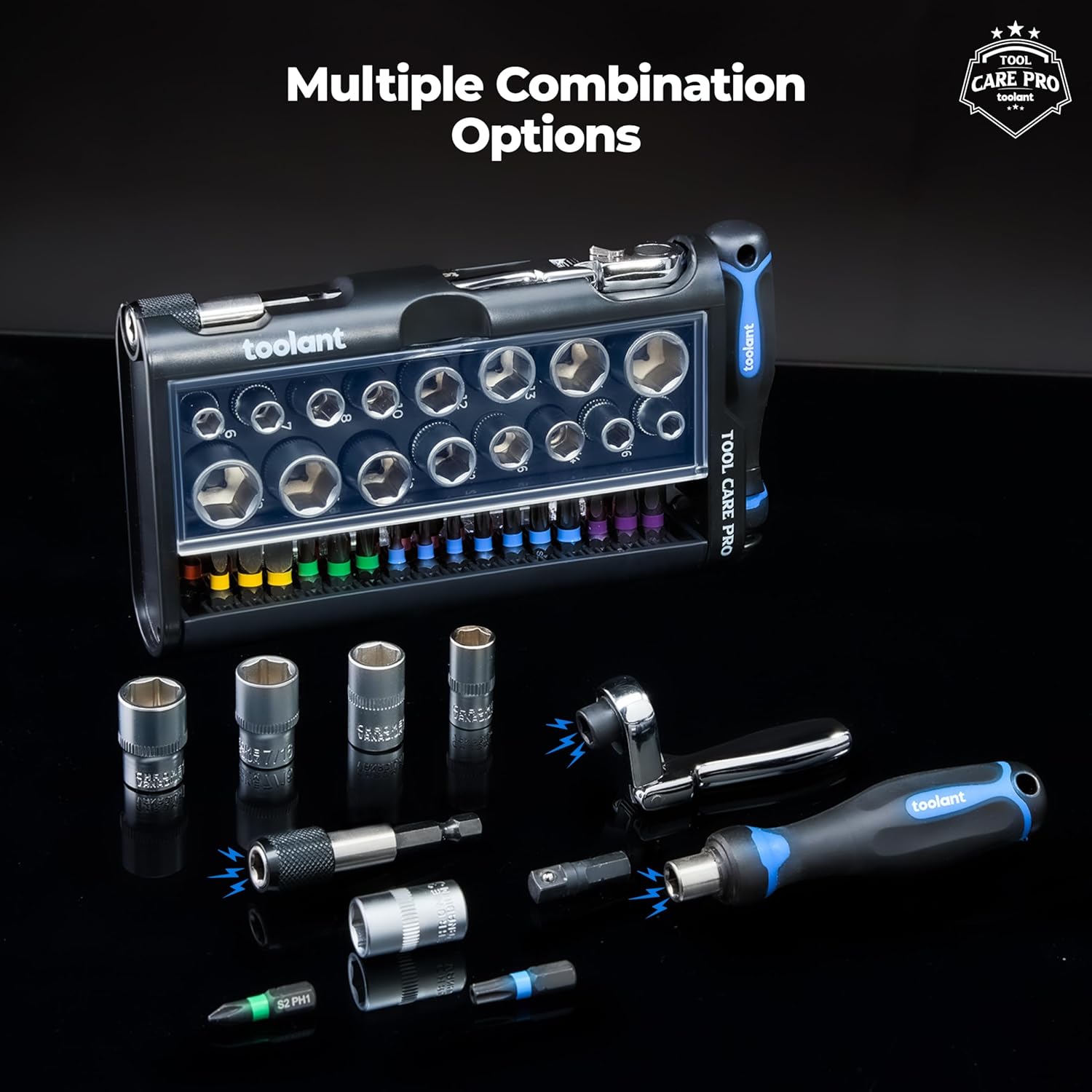 Unlock Precision with the Mini Ratchet Wrench Set: 52pcs for Every DIY Enthusiast!