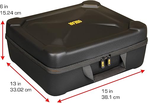 Miniatura 9 de USA Gear Funda para drone – Compatible con DJI Mini 3 Pro, 2, Mavic Mini, Mavic Air 2, DJI Remote y más – Interior de espuma personalizable,