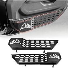 Metal Front Door Storage Box Pockets Fit for 2018-2025 Jeep Wrangler JL JLU 4XE/Gladiator JT 2/4 Door Insert Bags Molle Panel Organizer for Jeep JL&JT Interior Accessories 2PCSFront, For JL/JT