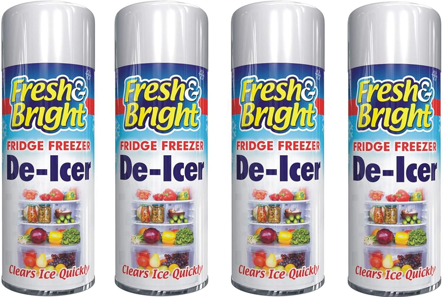 Fridge Freezer DeIcer Spray 200ml Quick Ice Remover AntiBacterial