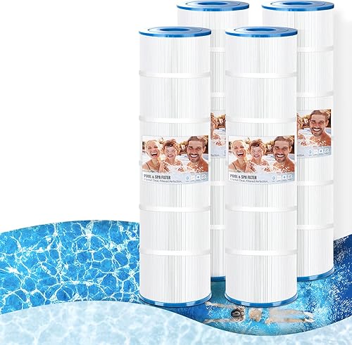 Paquete de 4 cartuchos de filtro de piscina C4030 de repuesto para Unicel C-7488, FC-1226, Pleatco PA106, Hayward C4030 C4025 C4020 C4520 C4500