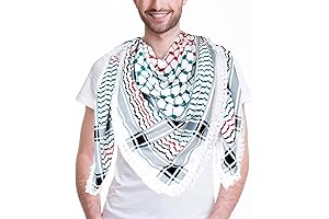 Palestine Flag Scarf - Cultural Symbolism & Versatile Style
